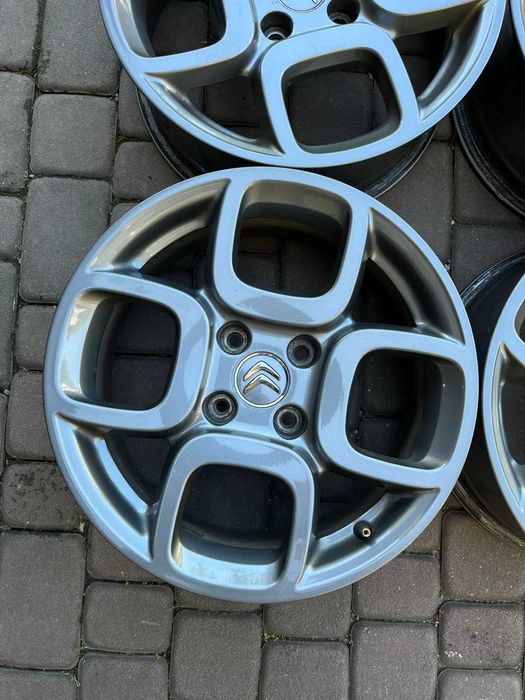 Oryginalne alufelgi Citroen 4x108 16 cali C4 CACTUS