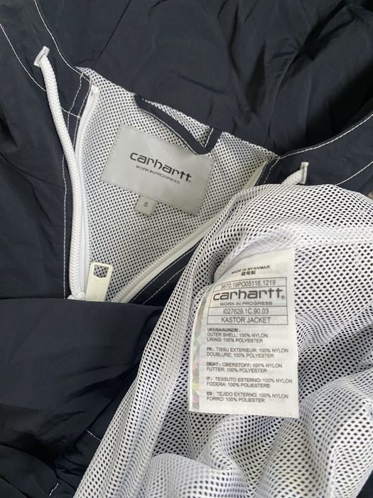 Вітрівка куртка ветровка Carhartt М розмір синього кольору нейлонова