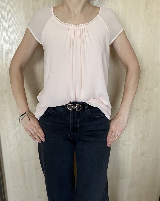 Nowa bluzka orsay 38/m pudrowa