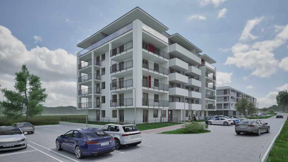 3 pokoje, mieszkanie M6 na sprzedaż- 58,65 m2, Wiśniowa Park II