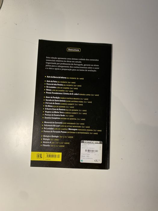 Livro de Resumos da obra “Sermão de Sabto António”