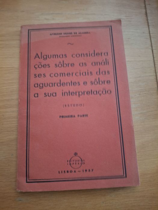 Algumas considerações analise comerciais aguardantes 1937