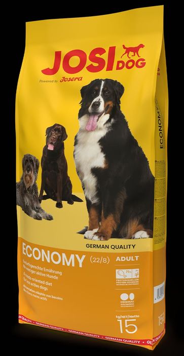 JosiDog Economy 15kg niemieckiej karmy