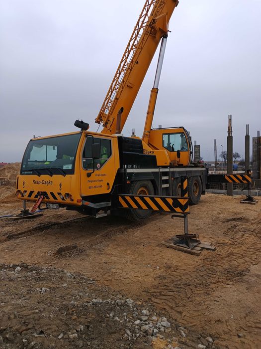 Usługi dźwigowe od 10t do 40t