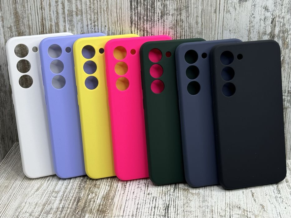 Чехол софттач Silicone Case на Samsung S23/ S23 Plus/ S23 Ultra Чохол