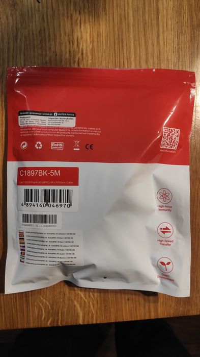 Kabel sieciowy RJ45 Cat. 7 SSTP  5 mb