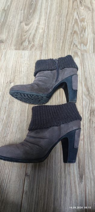 Botki damskie roz 38