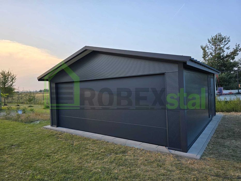 garaż ocieplany 6x5,8 z płyty warstwowej PIR10CM do 35m2 na zgłoszenie