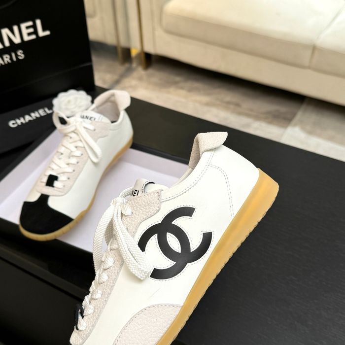 Кеди Chanel Calfskin білі 36 39 40наявність