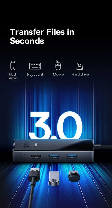 Hub Baseus 8 w 1 USB-C