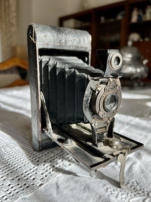 Câmara fotográfica Kodak antiga