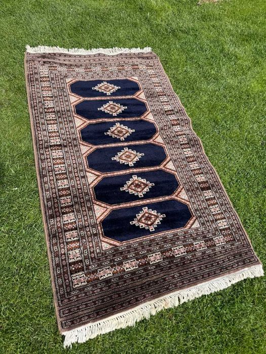 Dywanik Dywan kaszmirowy Pakistan Buchara ART DECO 180x100 gal. 4 tyś