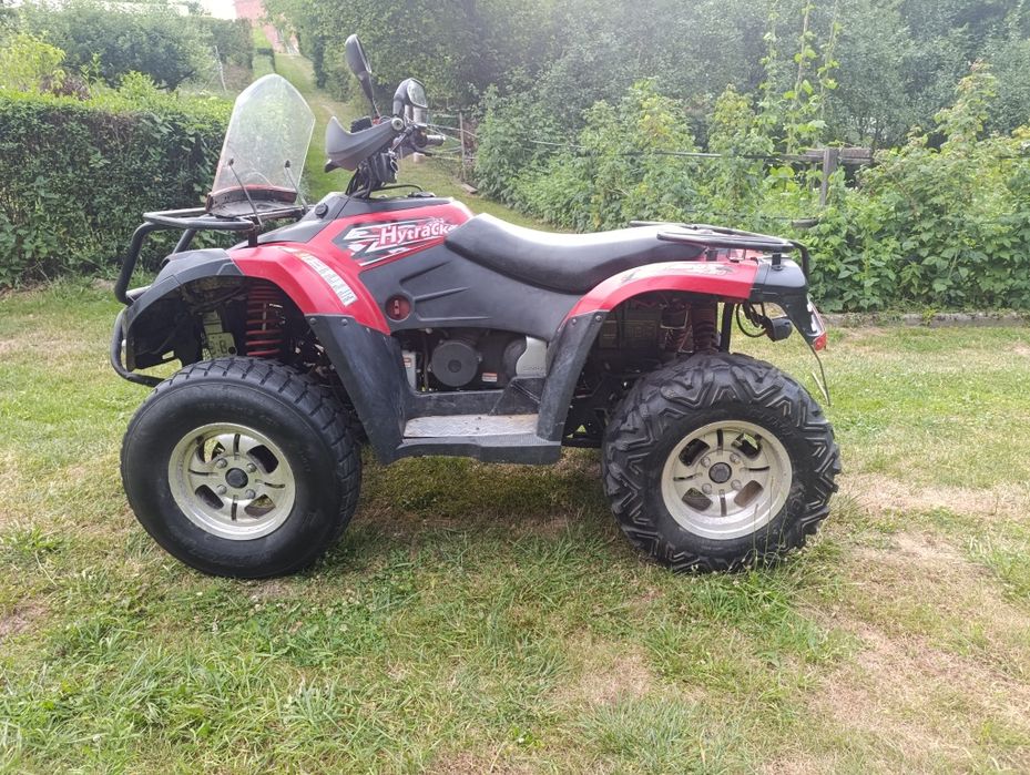 Quad Linhai Hytrack 420 wał kardana 4x4 z dokumentami