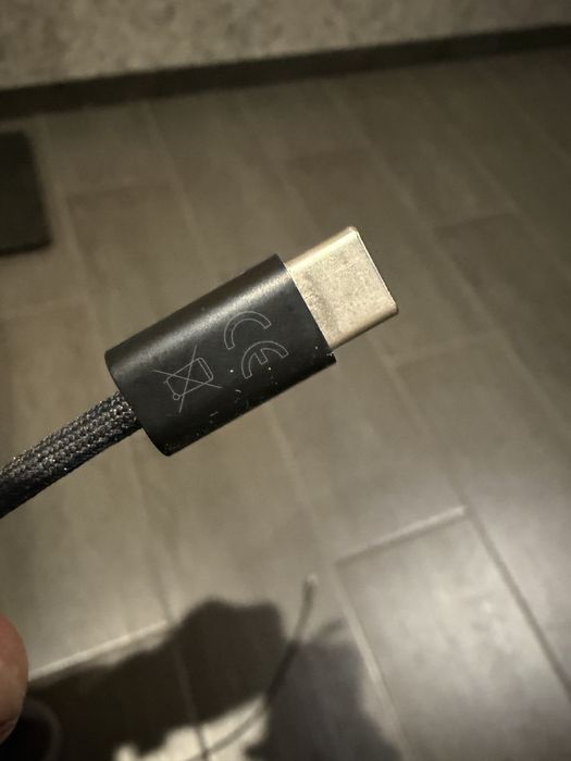Кабель Apple usb c lighting black оригинал плетеный