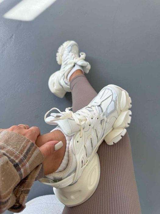 Кроссовки Женские Adidas Vento XLG Runner Deluxe White /Кросівки Жіночі Адідас Венто