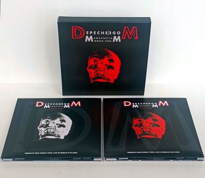 DEPECHE MODE Memento Mori Tour - Live Berlin 07+09.07.2023 BOX 4CD EU