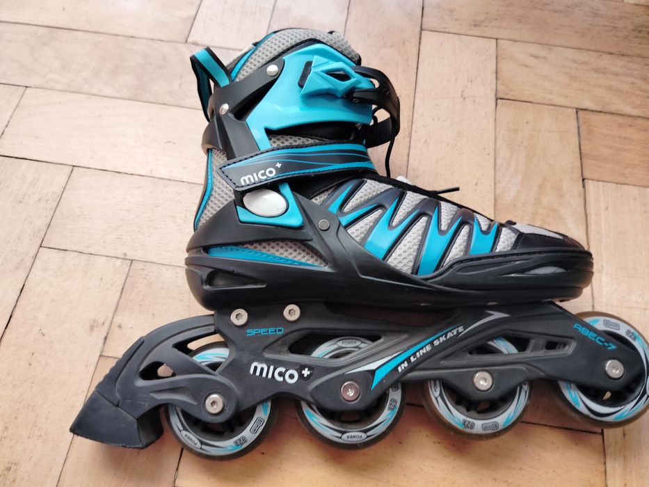 Łyżworolki Mico + Speed r41