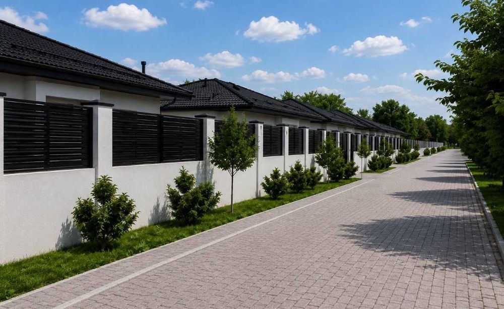 Новий будинок 148 м² на 4 сотках у закритому котеджному містечку Газ Свій дендропарк РОЗТРОЧКА Без комісії