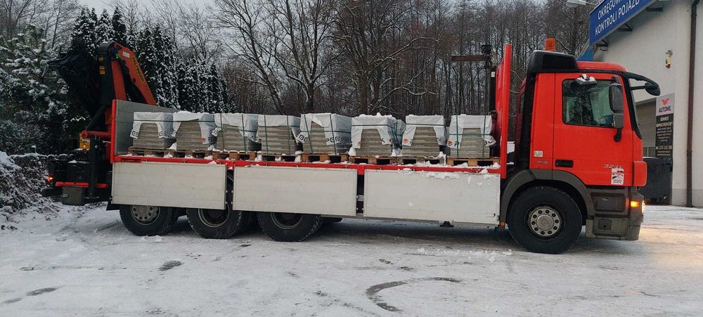 Transport HDS kontenery żwir rozładunki wywrotki koparki usługi HDS