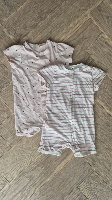 Rampersy dziewczęce H&M rozm. 80