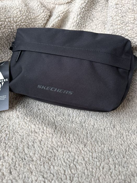 Сумка Skechers. Чорна сумка скечерс . Сумка через плече. Оригінал