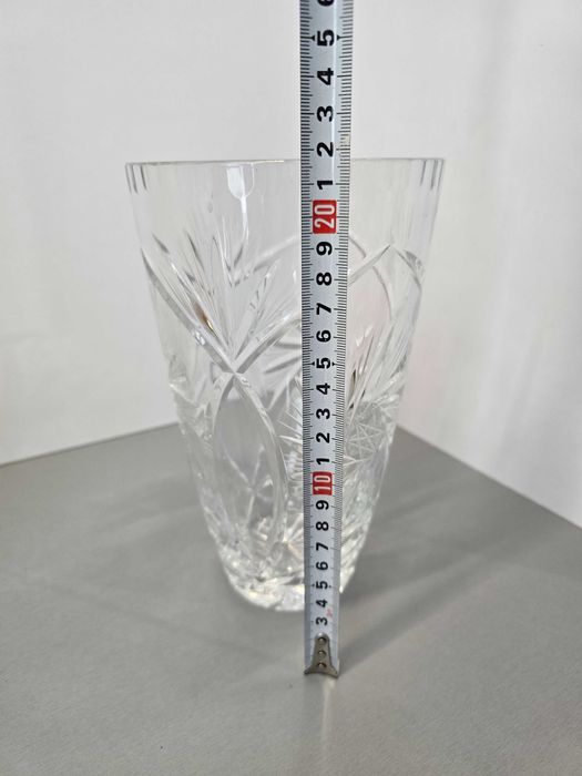 Wazon kryształowy 22cm.