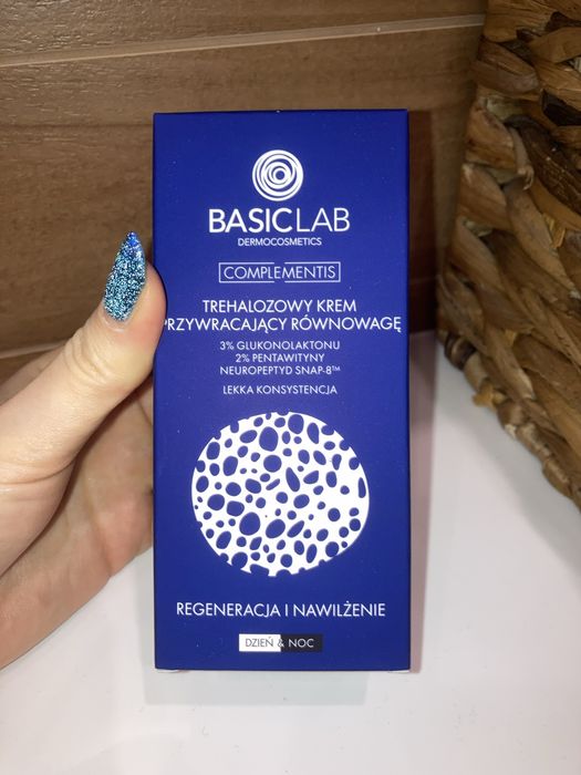 Basiclab trehalozowy krem i serum 10% i 5% peptydu snap-8