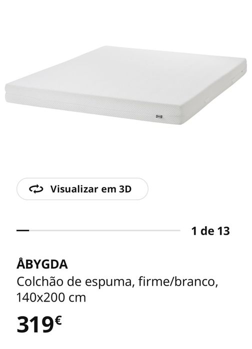 Colchão Ikea ABYGDA