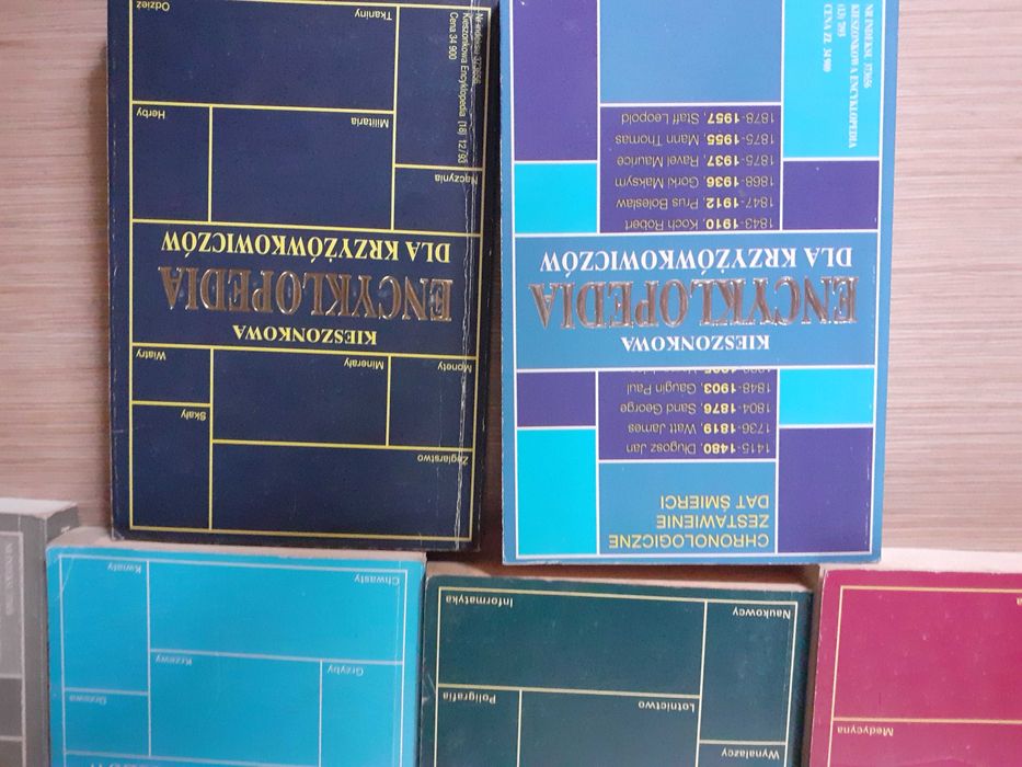 Seria Kieszonkowa encyklopedia dla krzyżówkowiczów