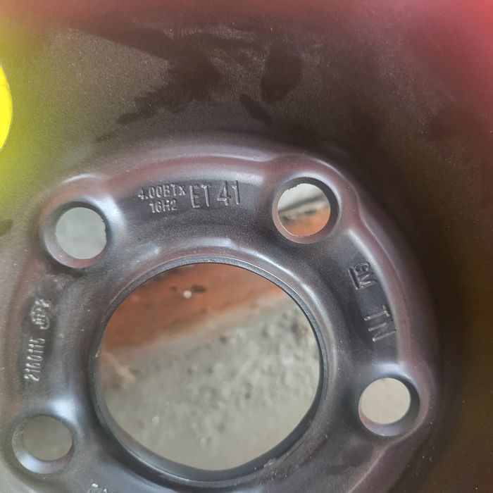 Koło dojazdowe 16 Opel Vectra Astra Zafira Signum Saab Fiat Croma5x110