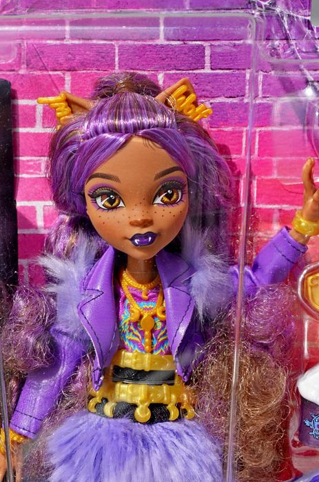 лялька Monster High Clawdeen Wolf Fabulous монстер хай Клодін Вульф з вихованцем нова серія оригінал Mattel Кукла Клодин
