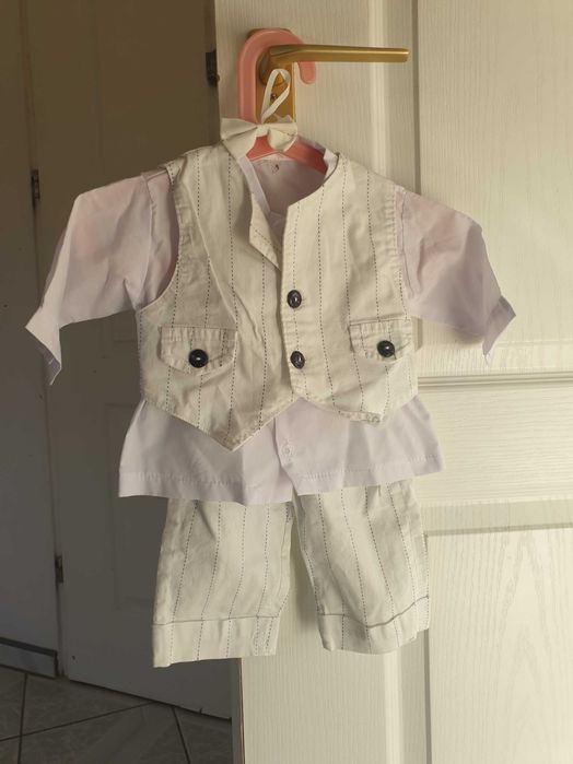 Ubranko do chrztu rozm. 3-6 mcy