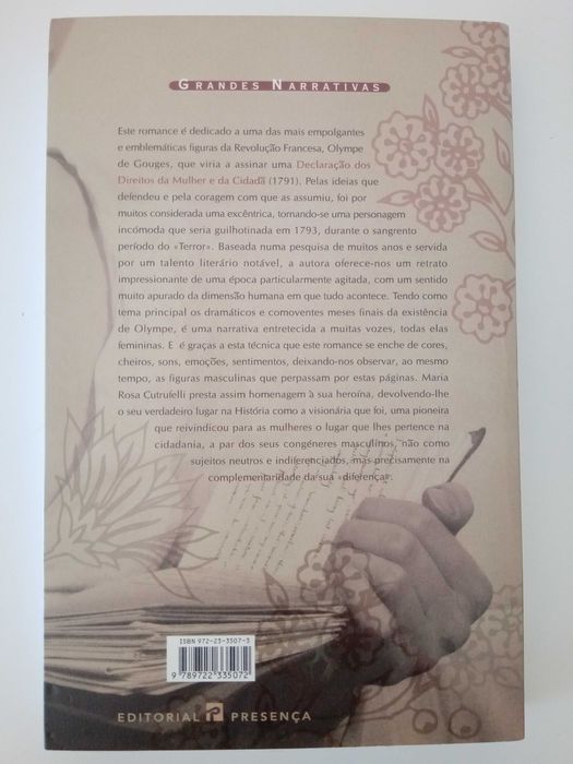 Livro A mulher que viveu por um sonho, de Maria Rosa Cutrufelli