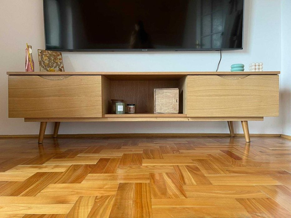 Szafka RTV 180cm drewniana (do pokoju, pod telewizor)