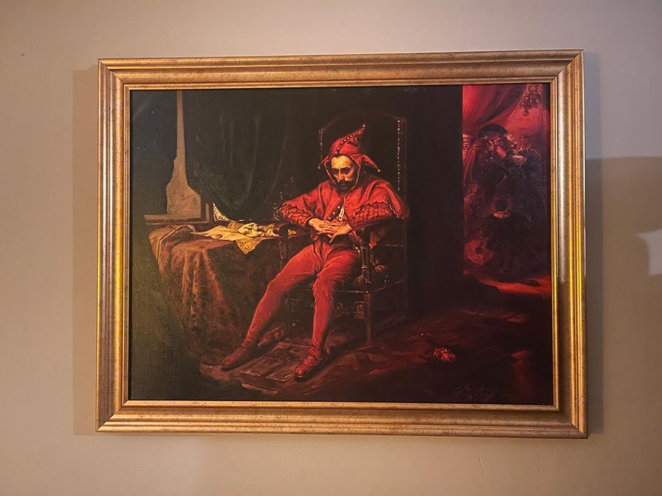 Stańczyk wg Jana Matejki 60x80 olej na płótnie