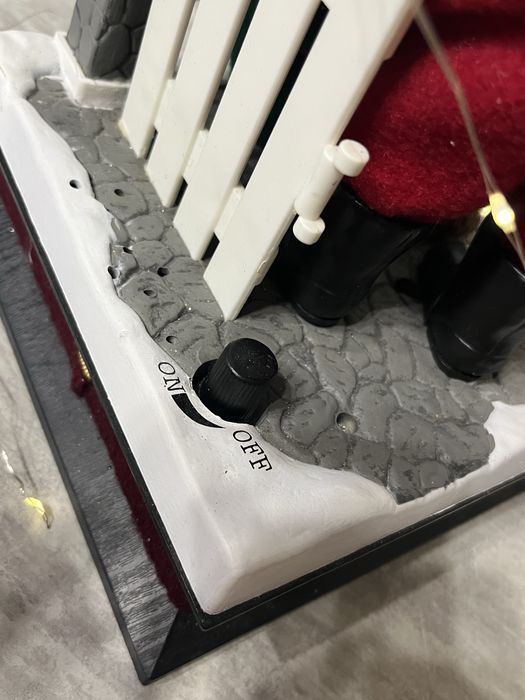 Санта інсталяція новорічна, декор новорічний