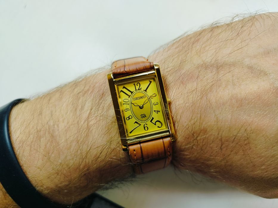 3 x zegarek Seiko Tank Quartz