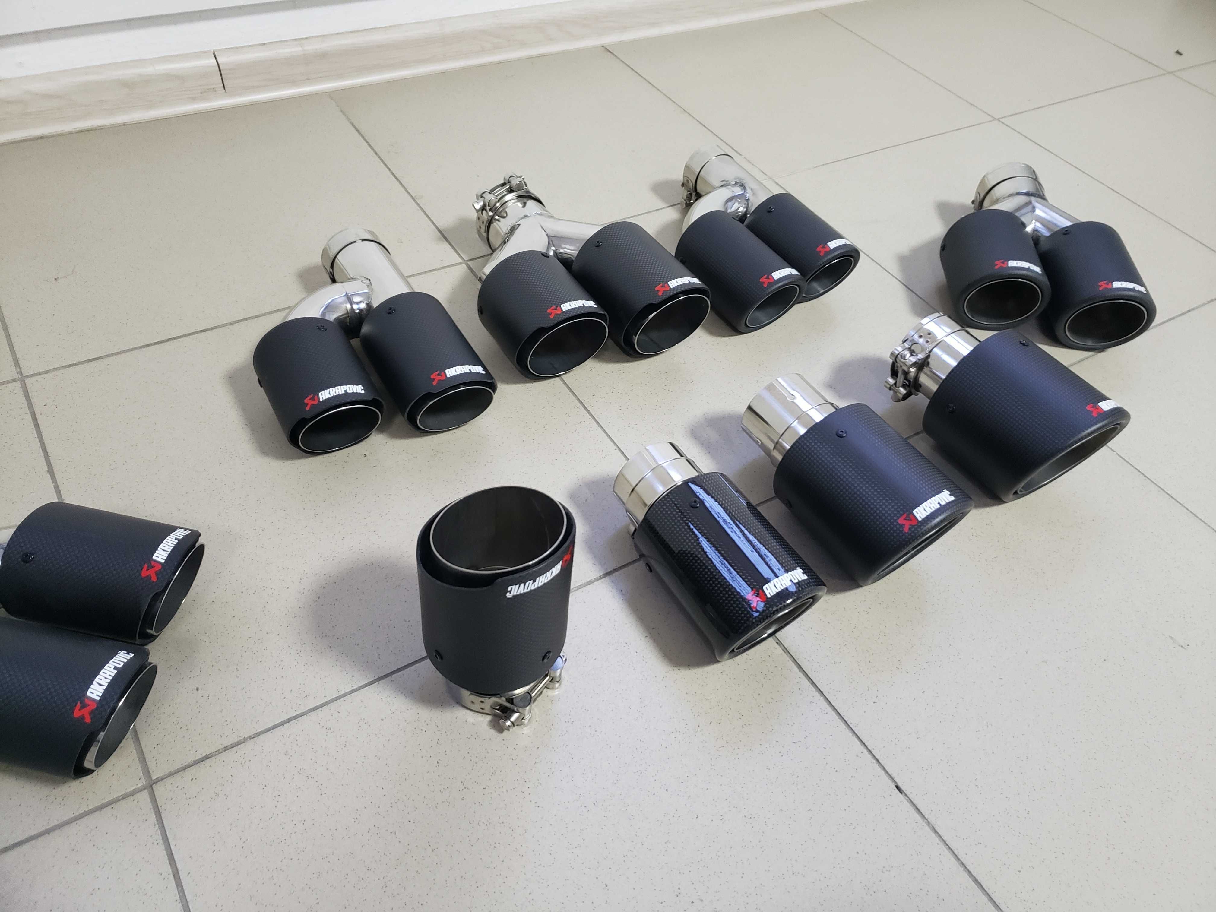 Насадки глушителя Akrapovic акрапович глушитель насадки на выхлоп: 39 ...