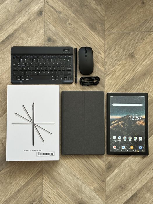 Nowy tablet 10,1” Android 128 GB – pełen zestaw