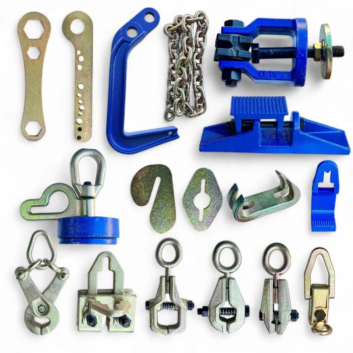 Набір кузовних захватів для рихтування та стапеля (20шт)