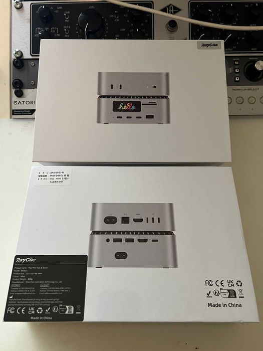 RayCue All-in-One Charger Dock para Mac Mini M4