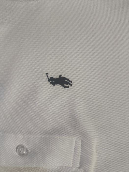 Biała koszulka polo Polo Ralph Lauren