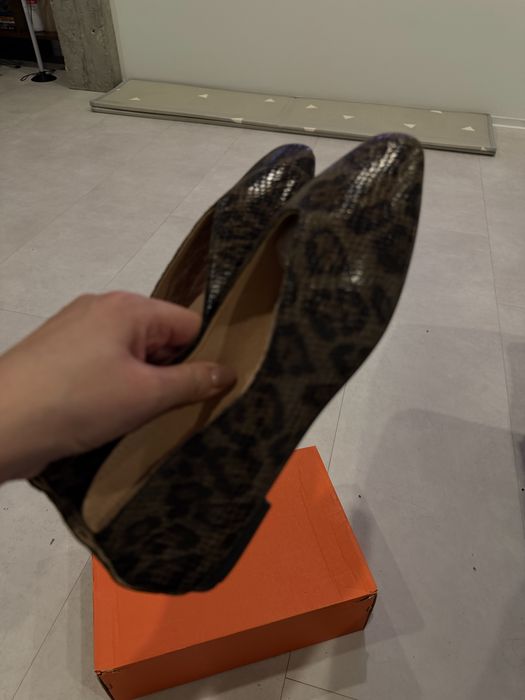 Нові коричневі туфлі 40-41