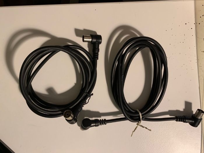 2 Cabo RF para TV -2 com 1,2 m