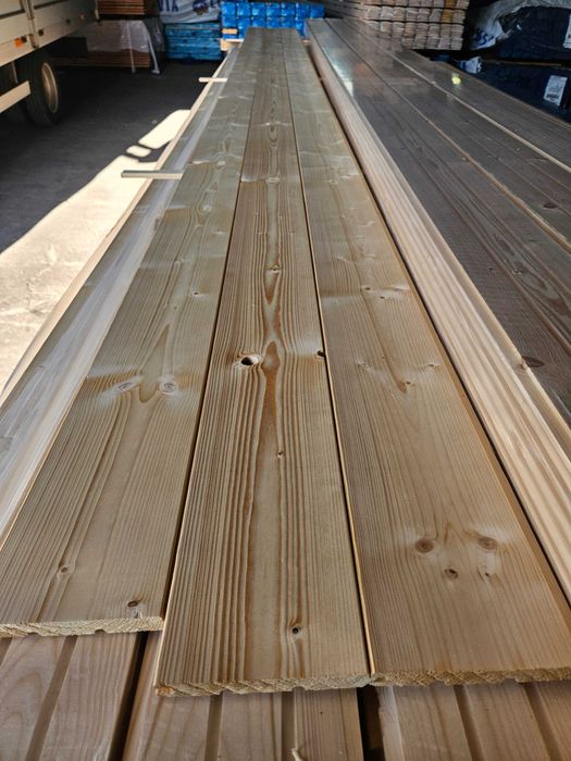 Deska elewacyjna | Faza 18,5x146mm B | podbitka | świerk skandynawski