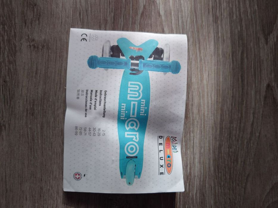 Самокат Micro Mini 2go Deluxe plus