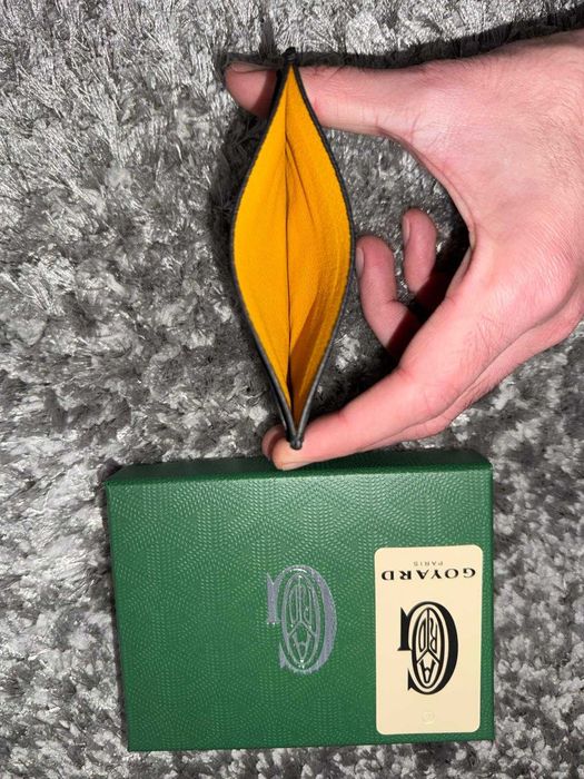 Porta-Cartões Goyard Preta c/fatura