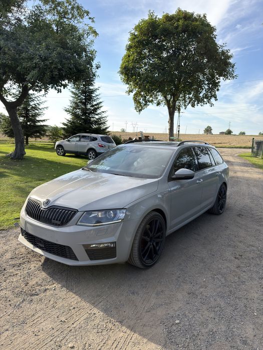Škoda Octavia III vRS 2.0 TDI 4x4 – 2016 – uszkodzony silnik