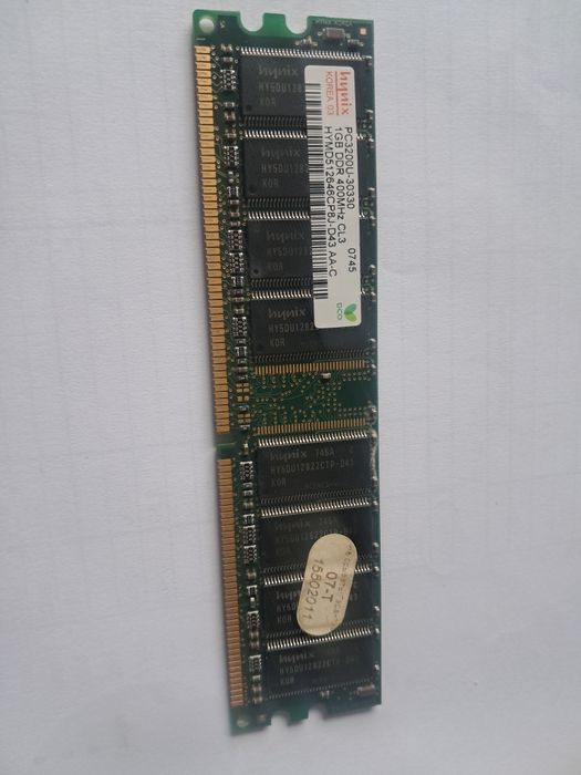 Оперативна пам'ять DDR 1024 Mb 400 MHz