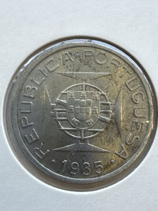 Moeda 5$ Moçambique 1935